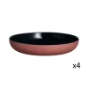 Luminarc 4 Assiettes 21cm Vicky Terracotta 17