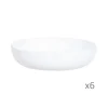 Luminarc 6 Assiettes à Couscous 21cm Blanches 13