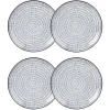 Maisons Du Monde Assiette à Dessert En Grès Imprimé Traits Bleus – Lot De 4 8