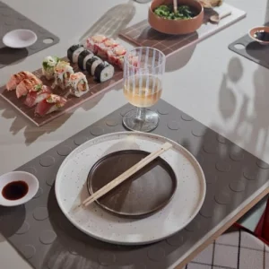 OYOY Living Design Assiette à Dîner Blanc 100% Porcelaine Ø26cm 10