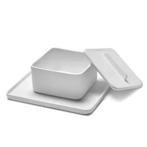 Serax Assiette Carrée En Porcelaine Blanche 16x16cm 16