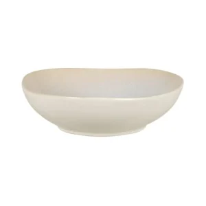 Maisons Du Monde Assiette Creuse En Grès Beige Et Bleu 6