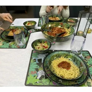 Les Jardins De La Comtesse Assiette Creuse En Mélamine 20 Cm Avec Des Motifs Jungle 9