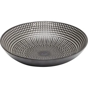 Kare Design Assiette Creuse En Porcelaine Noire Et Blanche D20 – Lot De 4 13