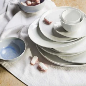 Pomax Assiette De Présentation En Porcelaine Blanc 6