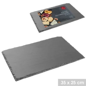 Wadiga Assiette En Ardoise Rectangulaire – 25x35cm 9