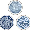 Bloomingville Assiette En Céramique Bleue D15cm – Lot De 3 22