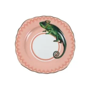 Yvonne Ellen Assiette En Porcelaine Caméléon D16cm 12