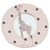 Yvonne Ellen Assiette En Porcelaine Girafe D24cm 16