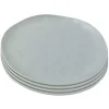Kare Design Assiette Plate En Céramique Sauge D20 – Lot De 4 11