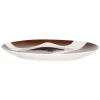 Maisons Du Monde Assiette Plate En Grès à Formes Géométriques Marrons Et Noires 8
