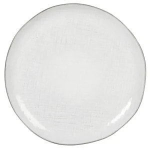Maisons Du Monde Assiette Plate En Grès Gris Clair – Lot De 6 8