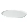Pomax Assiette Plate En Porcelaine Blanc 14
