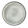 Sibo Homeconcept Assiette Plate En Porcelaine Gris 33 Cm – Lot De 2 7