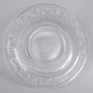 Maisons Du Monde Assiette Plate En Verre D 25 Cm CLASSICA – Lot De 6 12