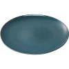 Stalgast Assiette Plate Porcelaine Bleue Ø 260 Mm 22