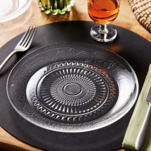 Luminarc Assiette Plate Transparente D25cm 13