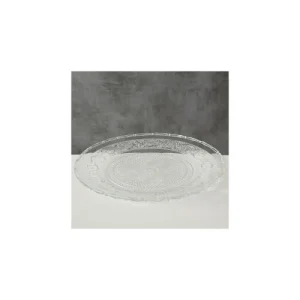 Wadiga Assiette Transparente En Verre D30cm 15