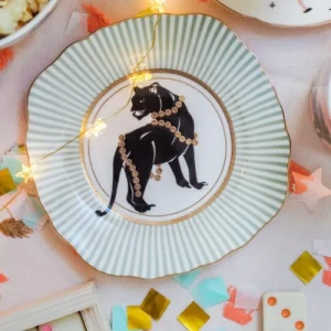 Yvonne Ellen Assiettes à Dessert En Porcelaine D16cm – Lot De 4 18