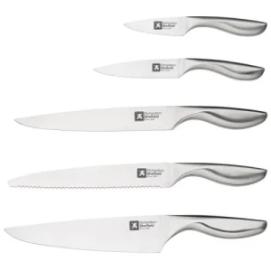 Richardson Sheffield Bloc Bamboo 5 Couteaux De Cuisine 8