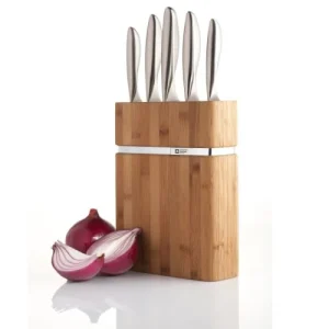 Richardson Sheffield Bloc Bamboo 5 Couteaux De Cuisine 10