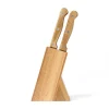 LIVOO Bloc De 6 Couteaux à Steak En Bois Beige 19