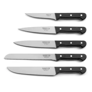 SABATIER TROMPETTE Bloc Spaghetti 5 Couteaux De Cuisine 10