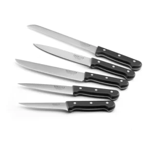SABATIER TROMPETTE Bloc Spaghetti 5 Couteaux De Cuisine 12