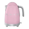Smeg Bouilloire Année 50 1,7 L En Inox Rose 20