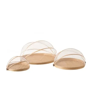 Wadiga Cloches Alimentaires En Bambou – Lot De 3 7
