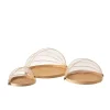 Wadiga Cloches Alimentaires En Bambou – Lot De 3 5