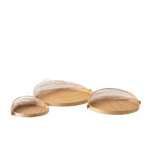 Wadiga Cloches Alimentaires En Bambou – Lot De 3 9