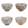 Table Passion Coffret De 4 Coupelles 11 Cm En Grès Multicolore 11