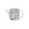 Table Passion Coffret Théière Et Filtre 0.7 L En Porcelaine Décoré 13