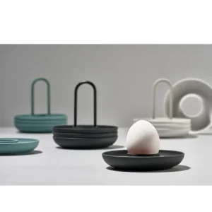 Zone Denmark Coquetier En Silicone Noir 10
