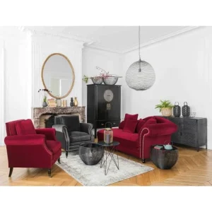 Maisons Du Monde Coupe En Métal Noire D 27 Cm GRAPHIQUE – Lot De 2 9