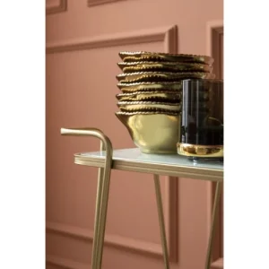 Kare Design Coupe En Porcelaine Dorée D36 12