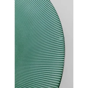 Kare Design Coupe En Verre Vert Et Acier Doré D35 11