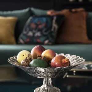 Maisons Du Monde Coupe Sur Pied En Verre Doré 10
