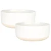 Maisons Du Monde Coupelle En Faïence Blanche – Lot De 2 5