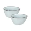 Maisons Du Monde Coupelle En Grès Bleu Gris H6 – Lot De 2 14
