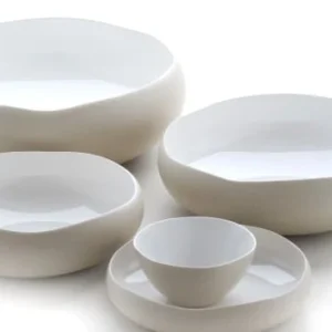 Sibo Homeconcept Coupelle En Grès De Table Blanc 13 Cm – Lot De 6 6