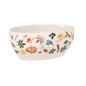 Maisons Du Monde Coupelle En Grès Imprimé Fleurs Multicolores 6
