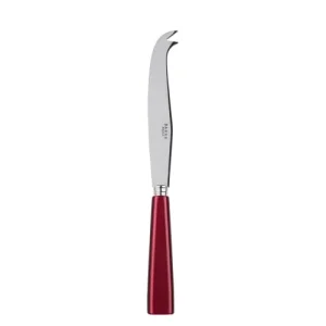 Sabre Couteau à Fromage Inox Et Acrylique Rouge 10