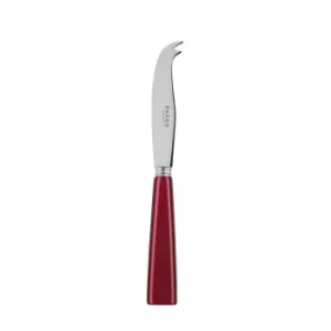 Sabre Couteau à Fromage Inox Et Acrylique Rouge 14