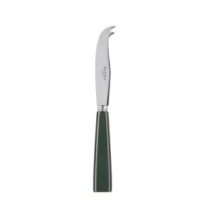 Sabre Couteau à Fromage Inox Et Acrylique Vert Foncé 10