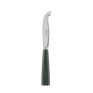 Sabre Couteau à Fromage Inox Et Acrylique Vert Foncé 16