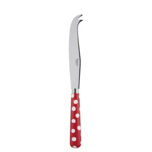 Sabre Couteau à Fromage Inox Et Rouge 10