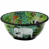 Les Jardins De La Comtesse Grand Saladier Avec Des Motifs Jungle 25 Cm 13