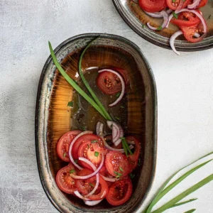 Bazar Bizar Grande Assiette à Pâtes En Grès Lot De 4 10